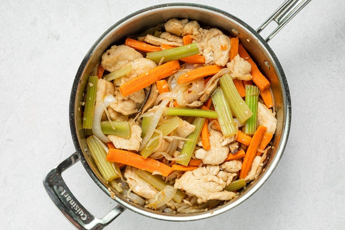 Chicken Chop Suey (Loaded with Fresh Veggies!) - Spend With Pennies