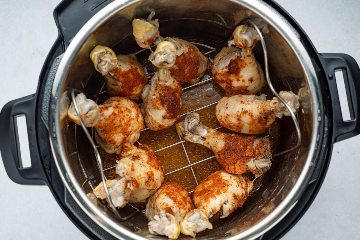 Instant Pot Chicken Legs - 40 Aprons