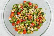 Mediterranean Chickpea Salad - 40 Aprons