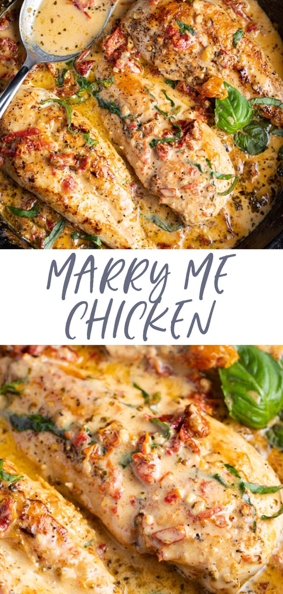 Marry Me Chicken (Chicken in Sun Dried Tomato Cream Sauce)