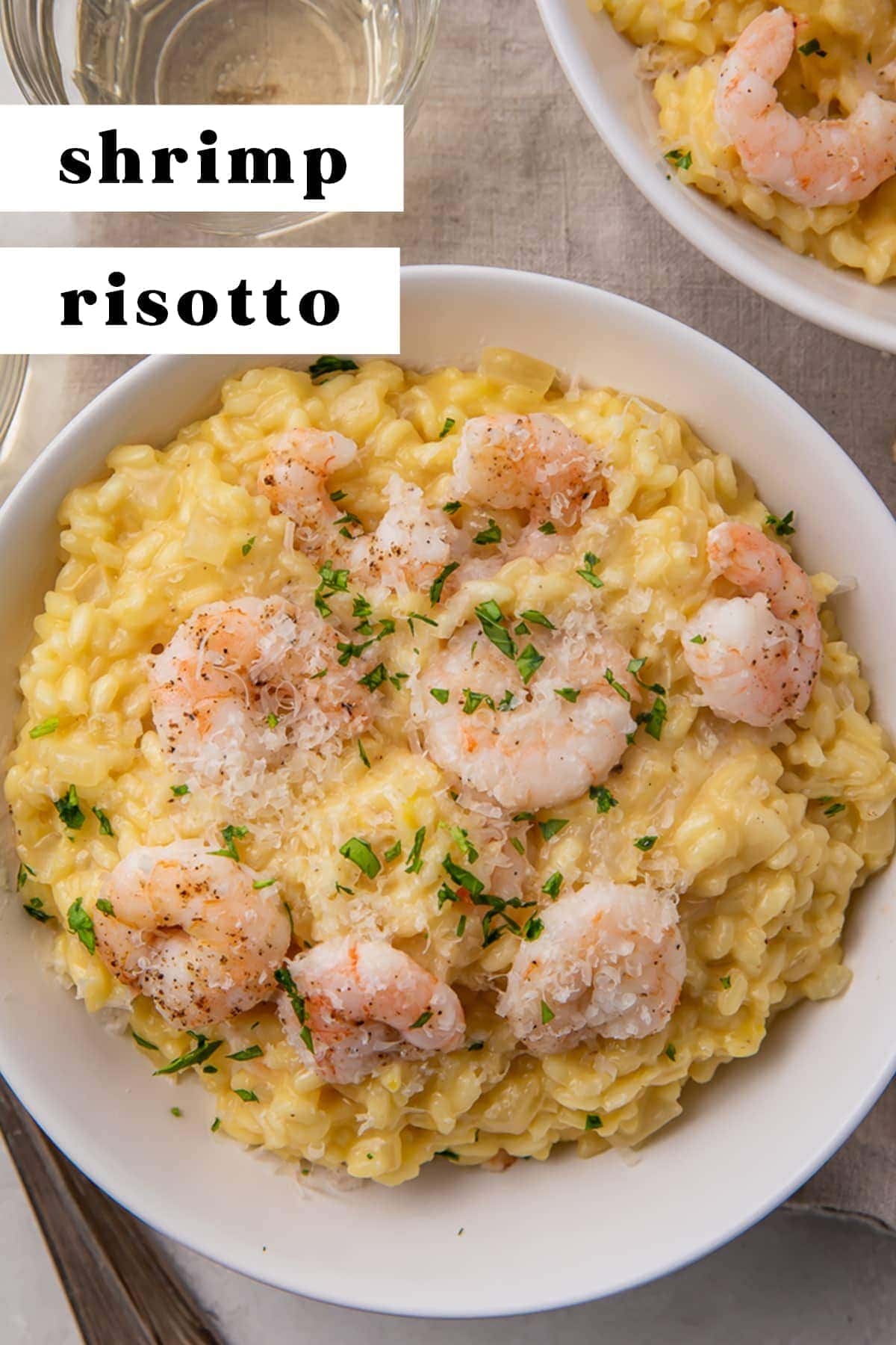 Creamy Shrimp Risotto With Parmesan - 40 Aprons