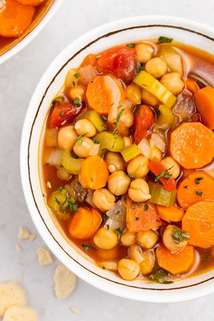 15 Minute Hearty Chickpea Soup 40 Aprons 9911