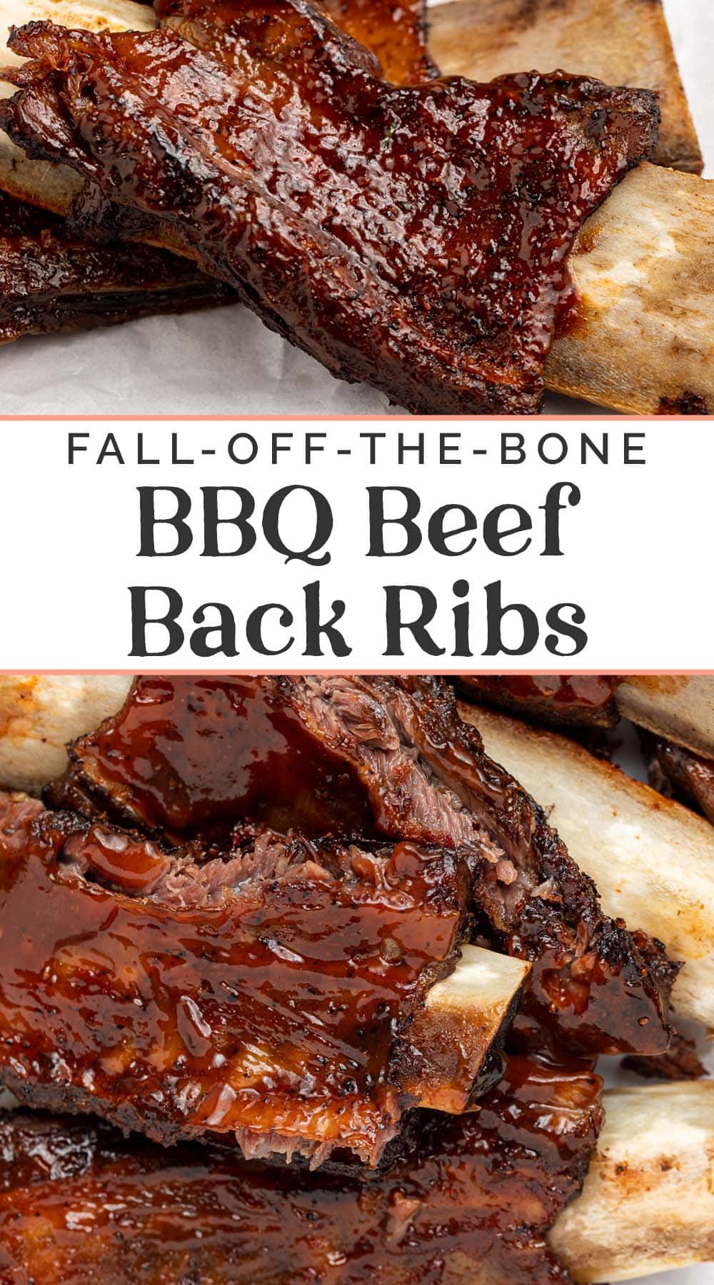 Pin graphic for beef back ribs.