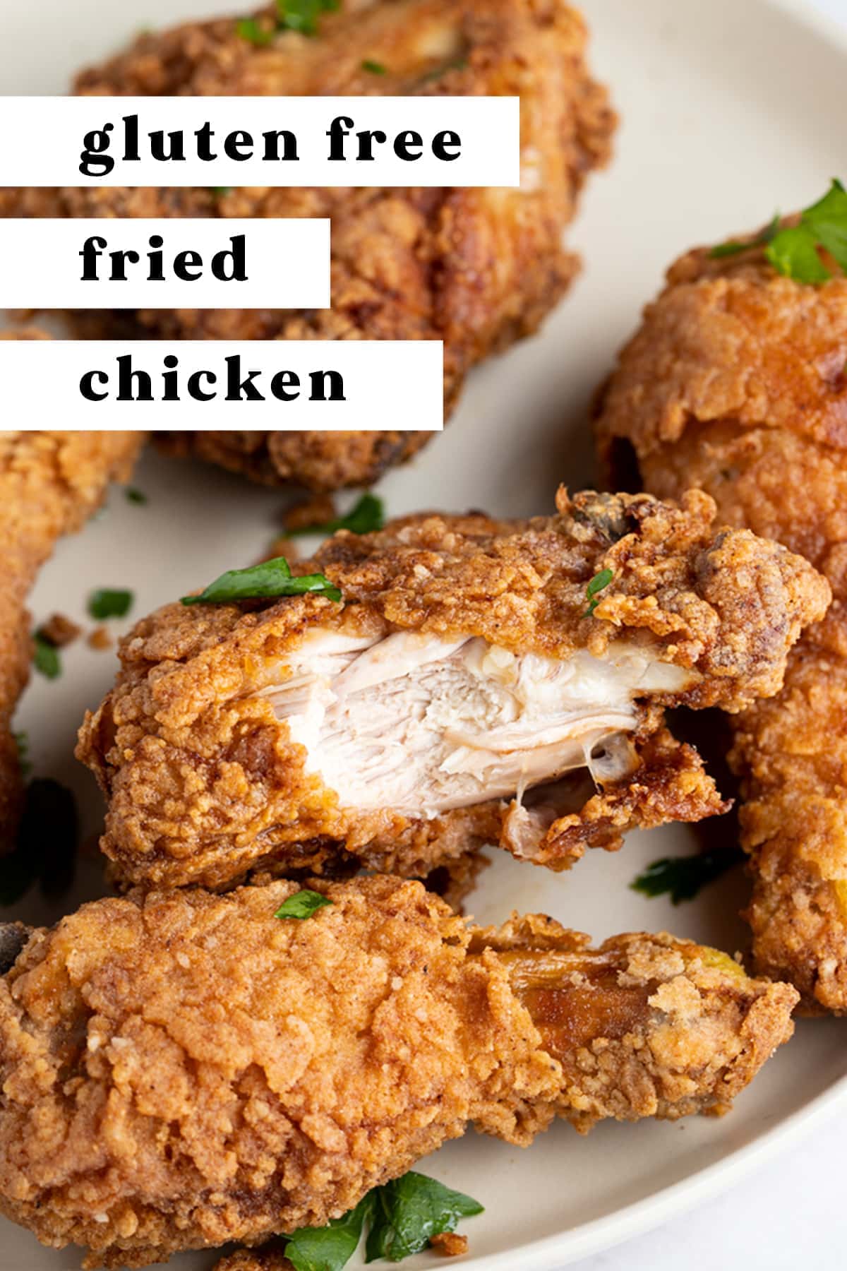 Perfectly Crispy Gluten Free Fried Chicken - 40 Aprons