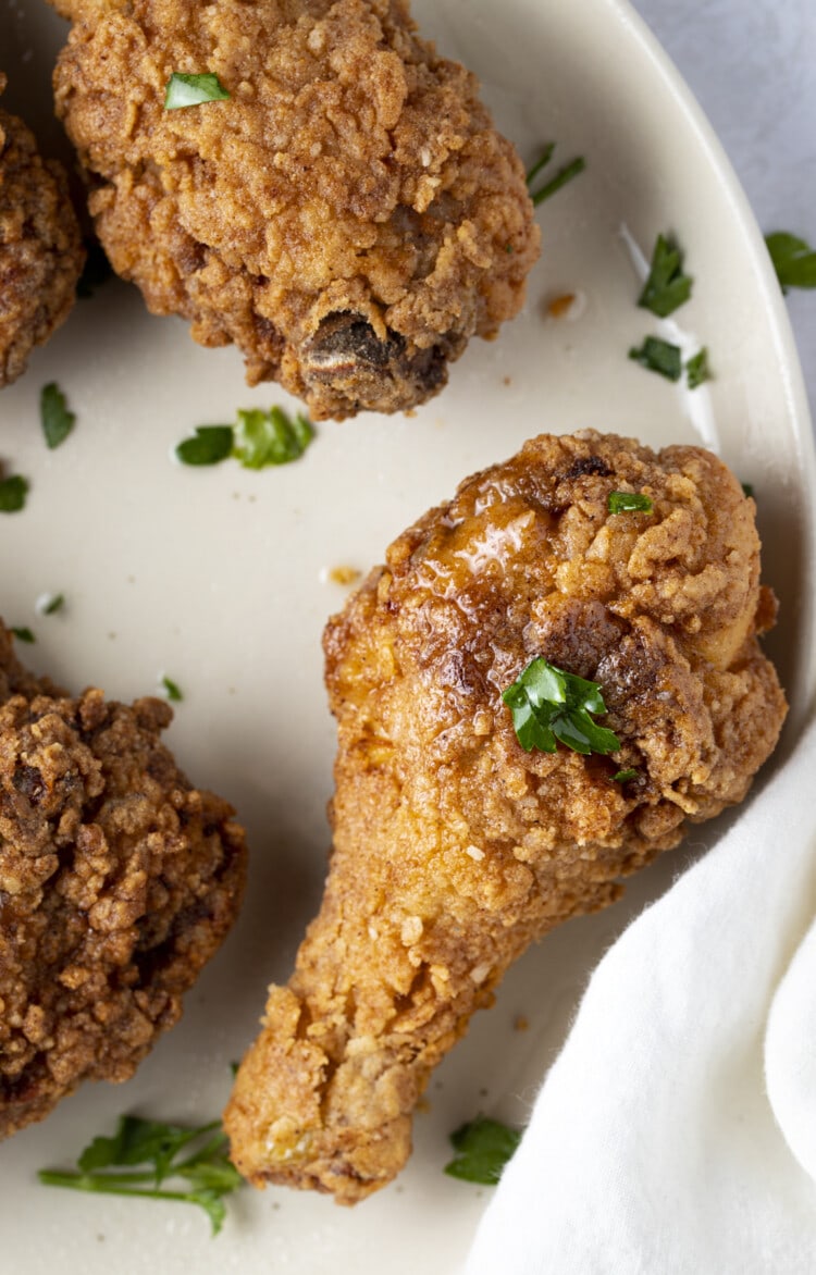 Perfectly Crispy Gluten Free Fried Chicken - 40 Aprons