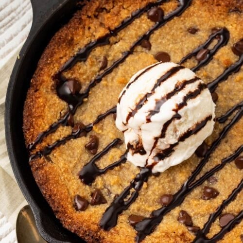 Keto Skillet Cookie