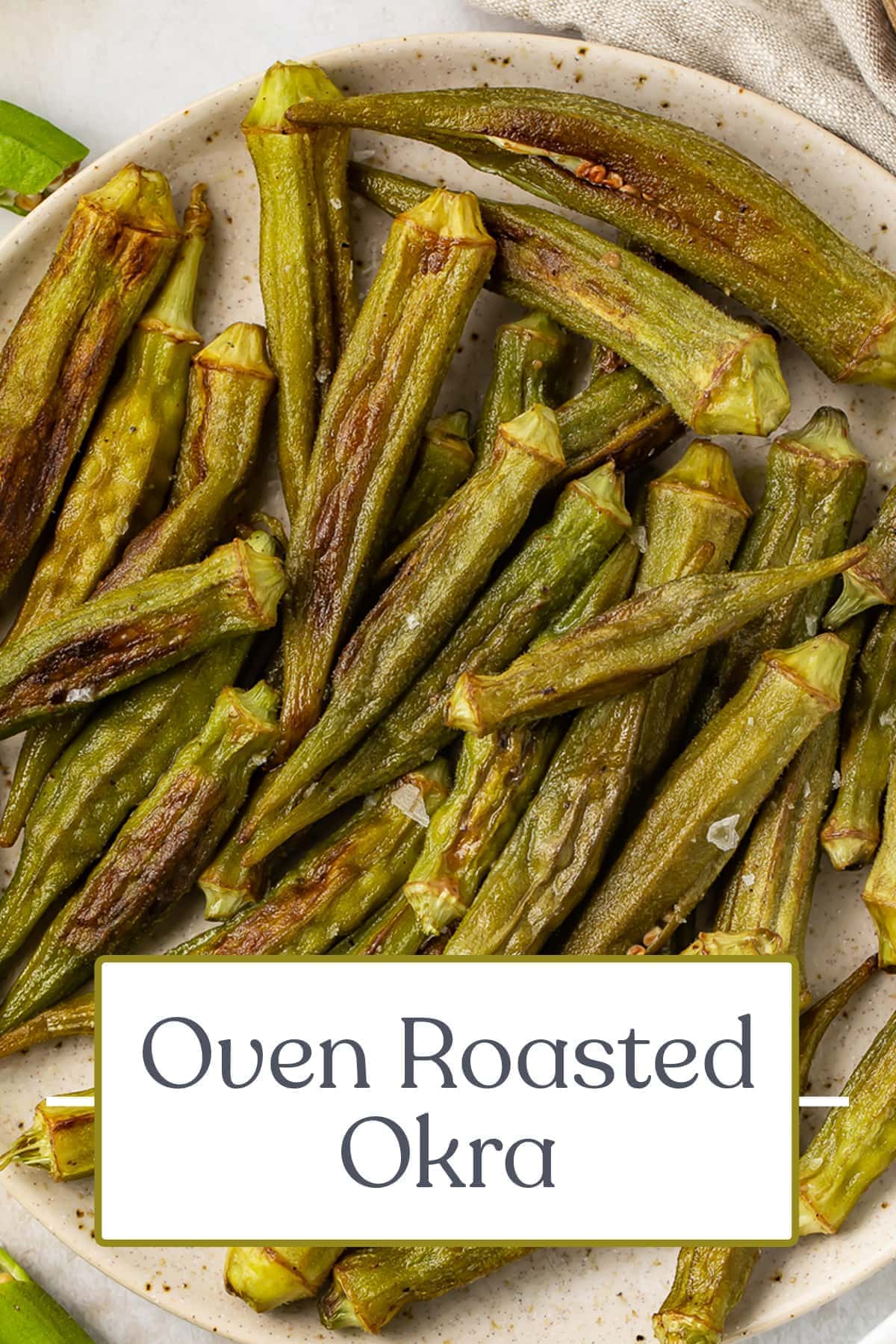 Oven Roasted Okra 40 Aprons   Roasted Okra Single 2 