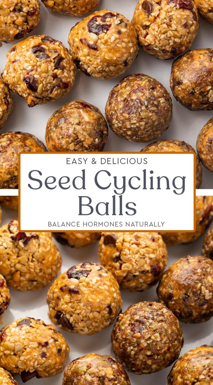 Pin graphic for seed cycling balls