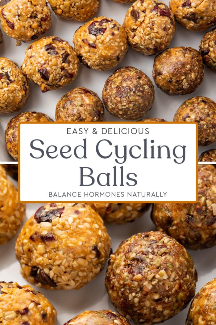 Pin graphic for seed cycling balls