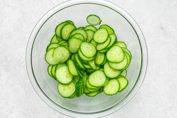 japanese cucumber salad process photo 1