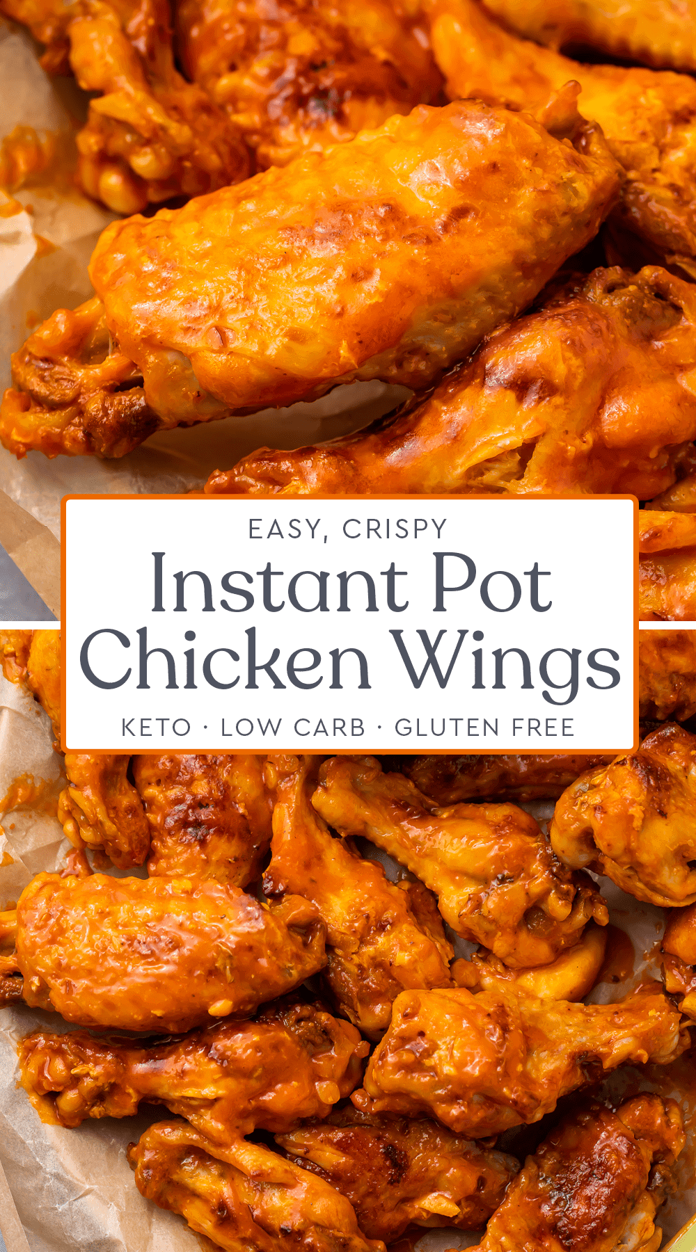 Instant Pot Chicken Wings (Low Carb, Keto) - 40 Aprons