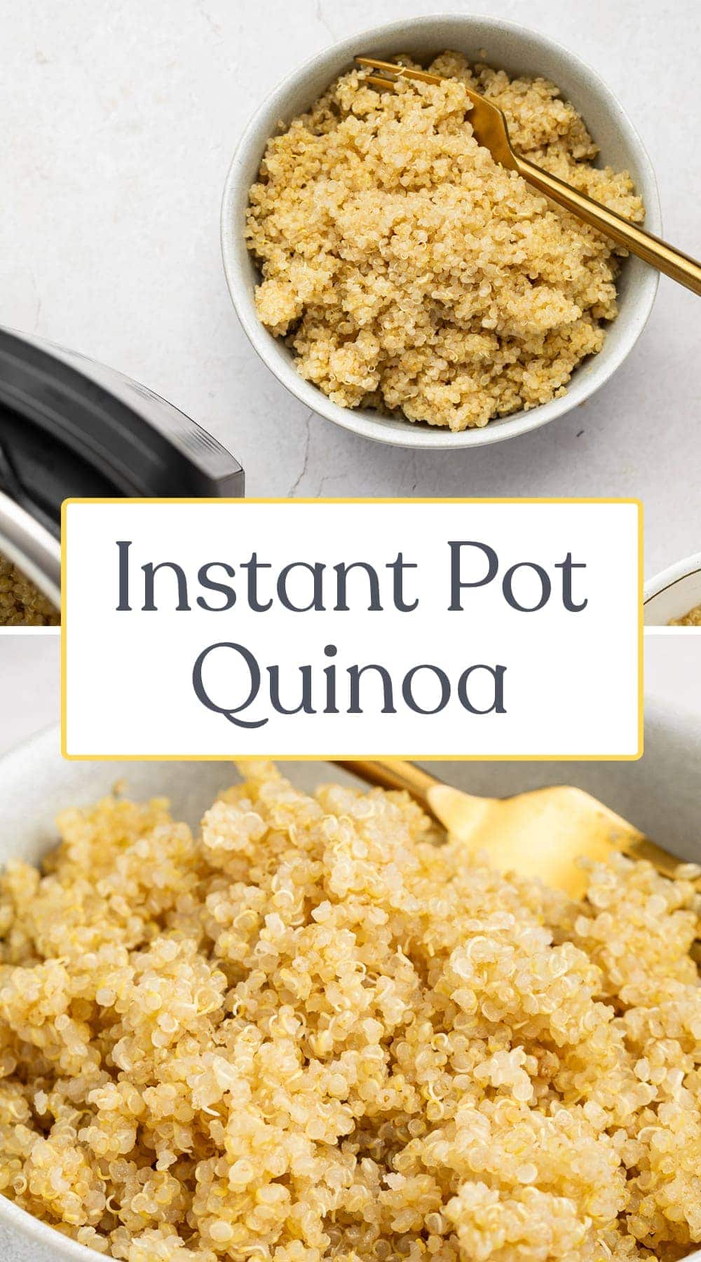 Instant Pot Quinoa - 40 Aprons