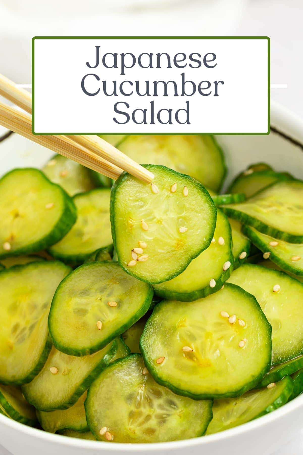 Japanese Cucumber Salad (Sunomono) - 40 Aprons