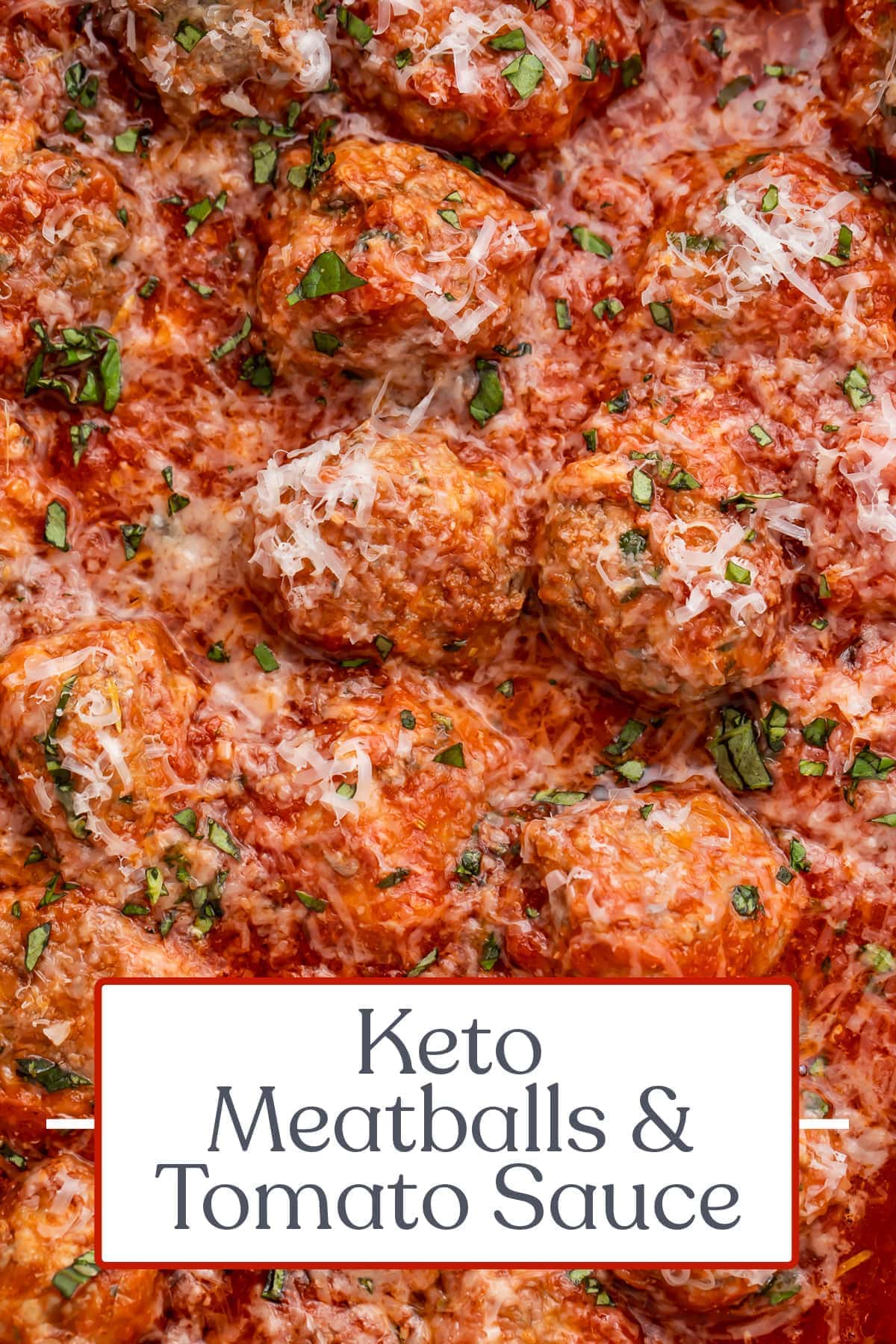 Cheesy Keto Meatballs and Tomato Sauce (No Breadcrumbs) 40 Aprons