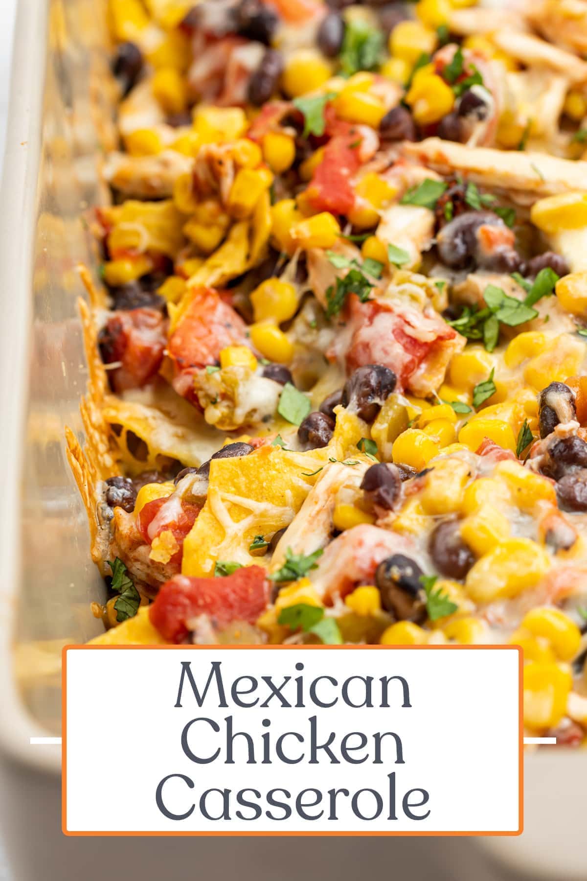 Mexican Chicken Casserole - 40 Aprons