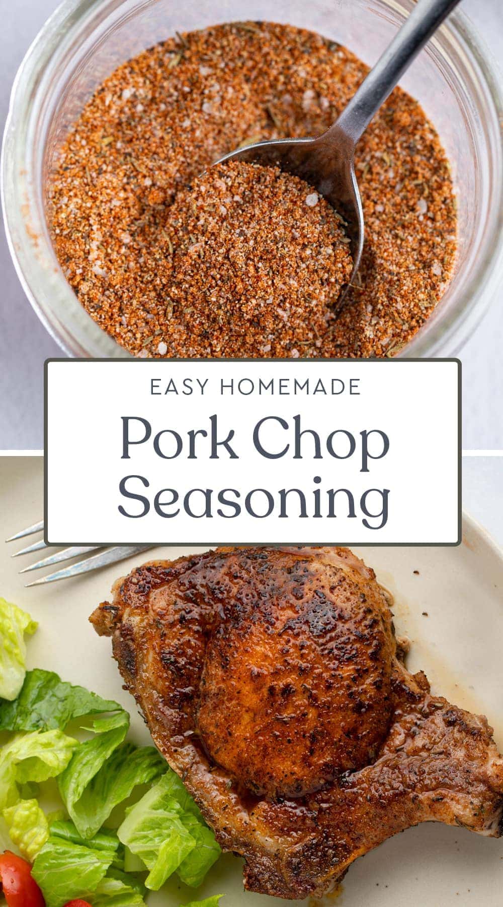 Homemade Pork Chop Seasoning 40 Aprons   Pork Chop Seasoning Long 