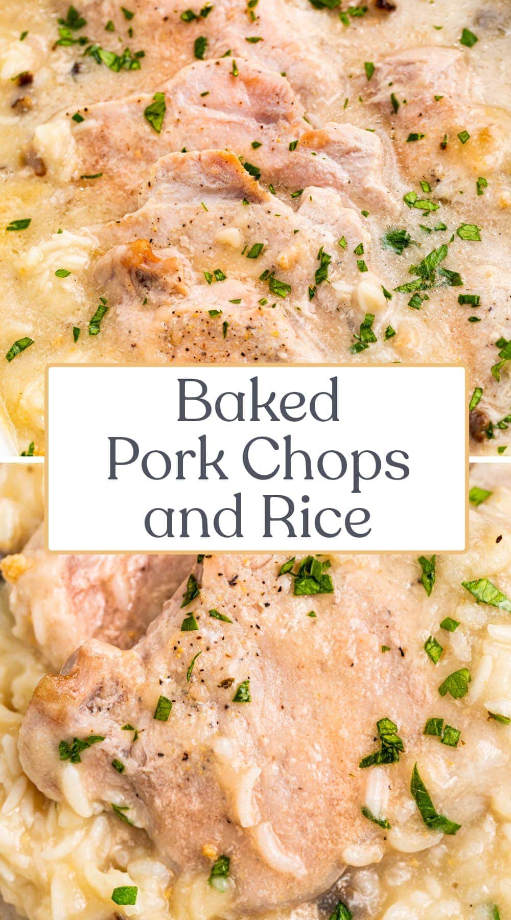 Super Easy Baked Pork Chops and Rice 40 Aprons