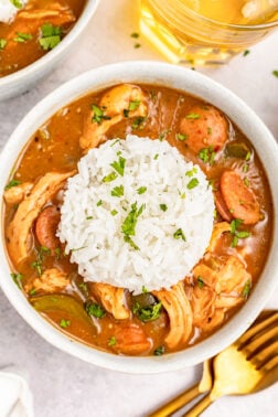 Chicken and Sausage Gumbo - 40 Aprons