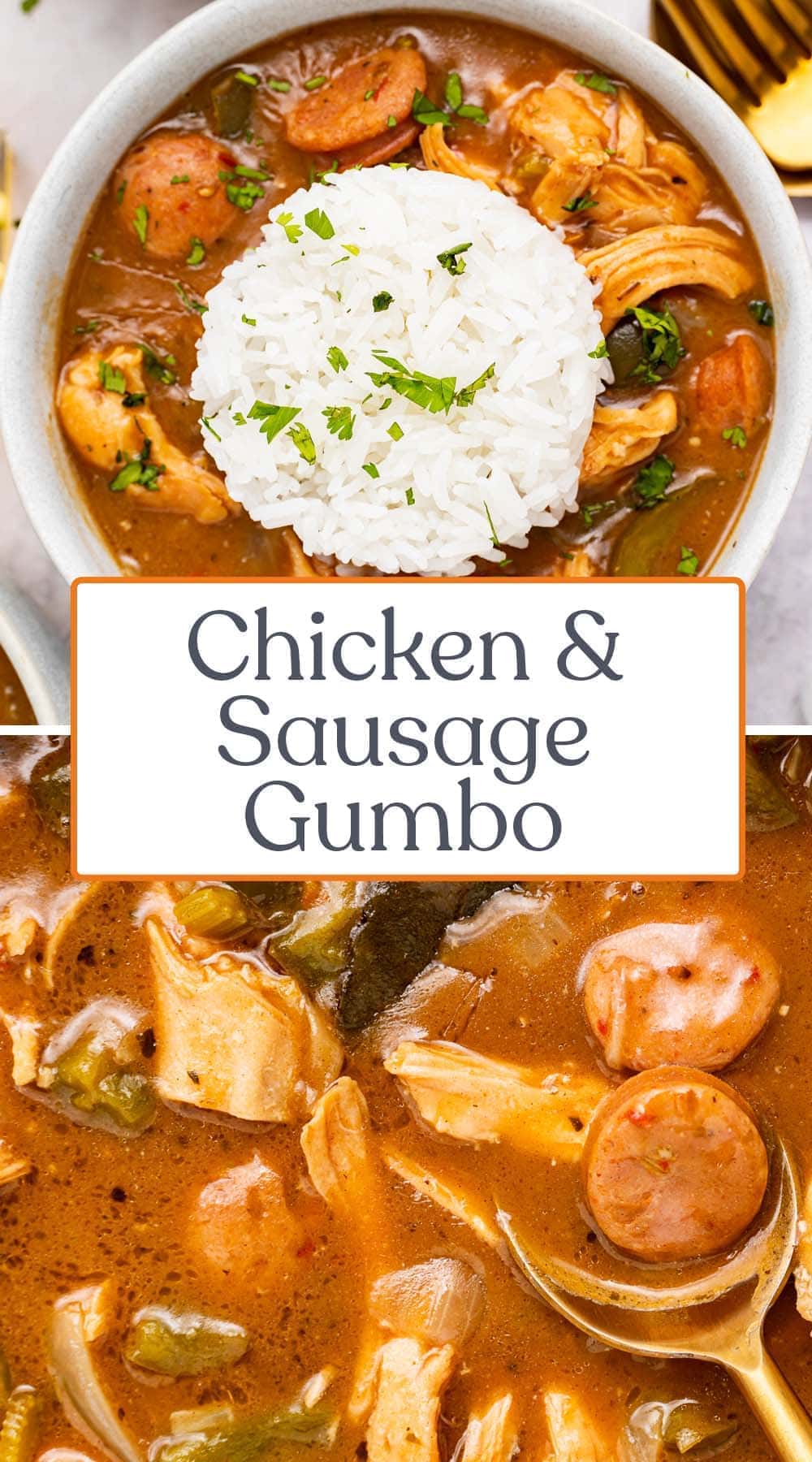 Chicken And Sausage Gumbo 40 Aprons   Chicken Sausage Gumbo Long 3 