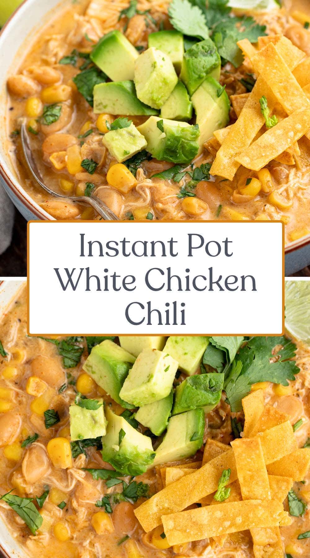 Instant Pot White Chicken Chili - 40 Aprons