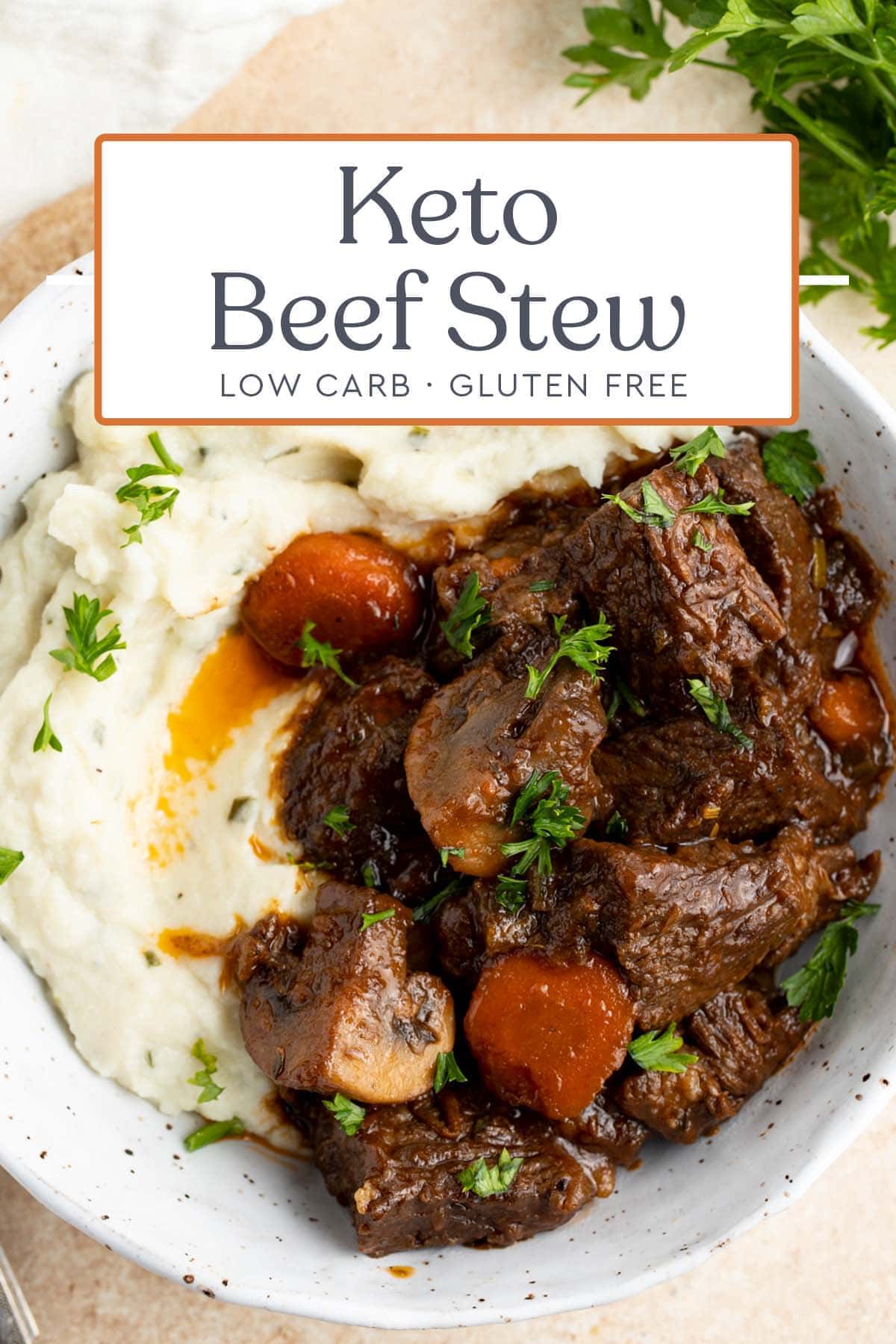 Keto Beef Stew (Low Carb, Gluten Free) - 40 Aprons