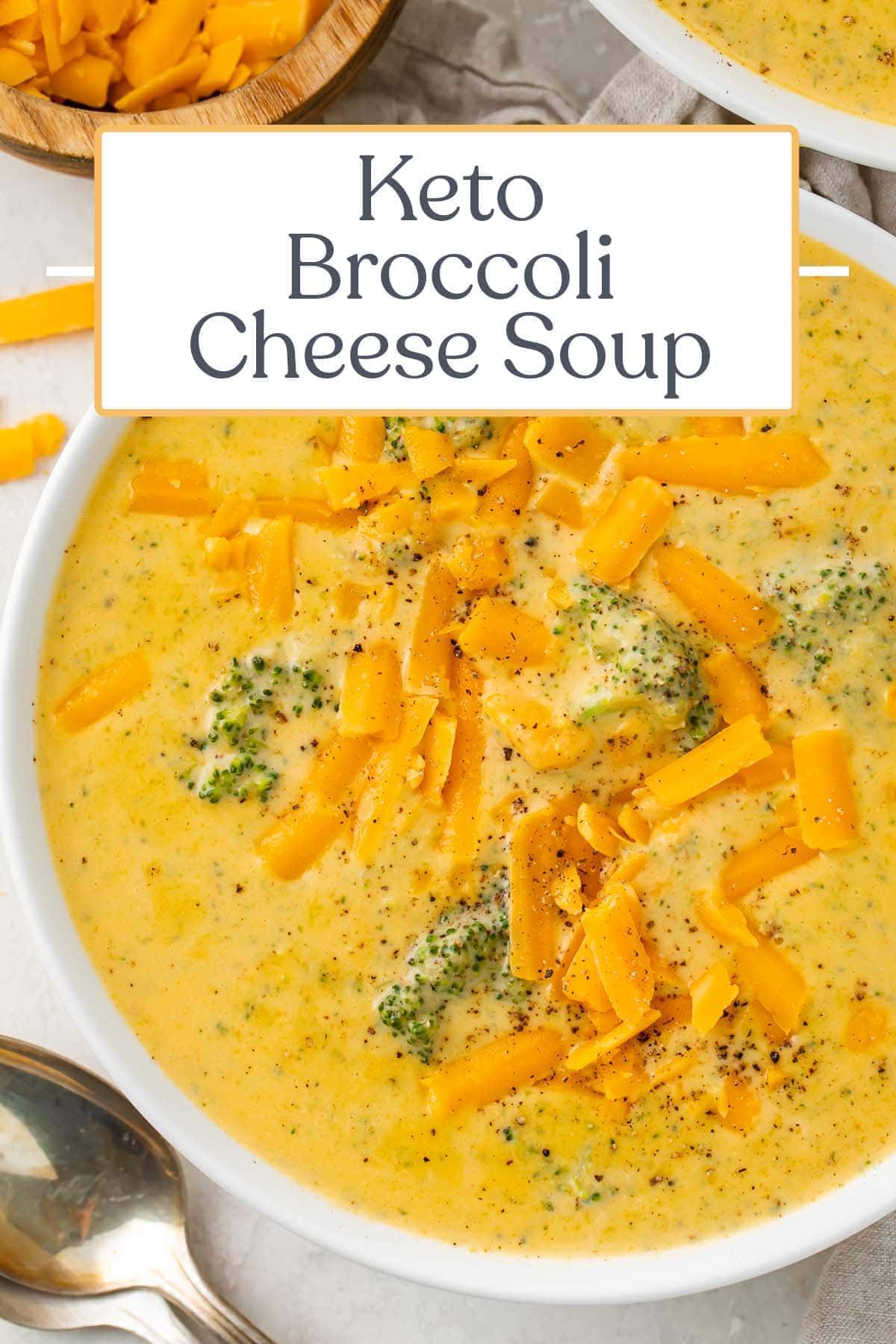 Keto Broccoli Cheese Soup (Low Carb, Gluten Free) - 40 Aprons