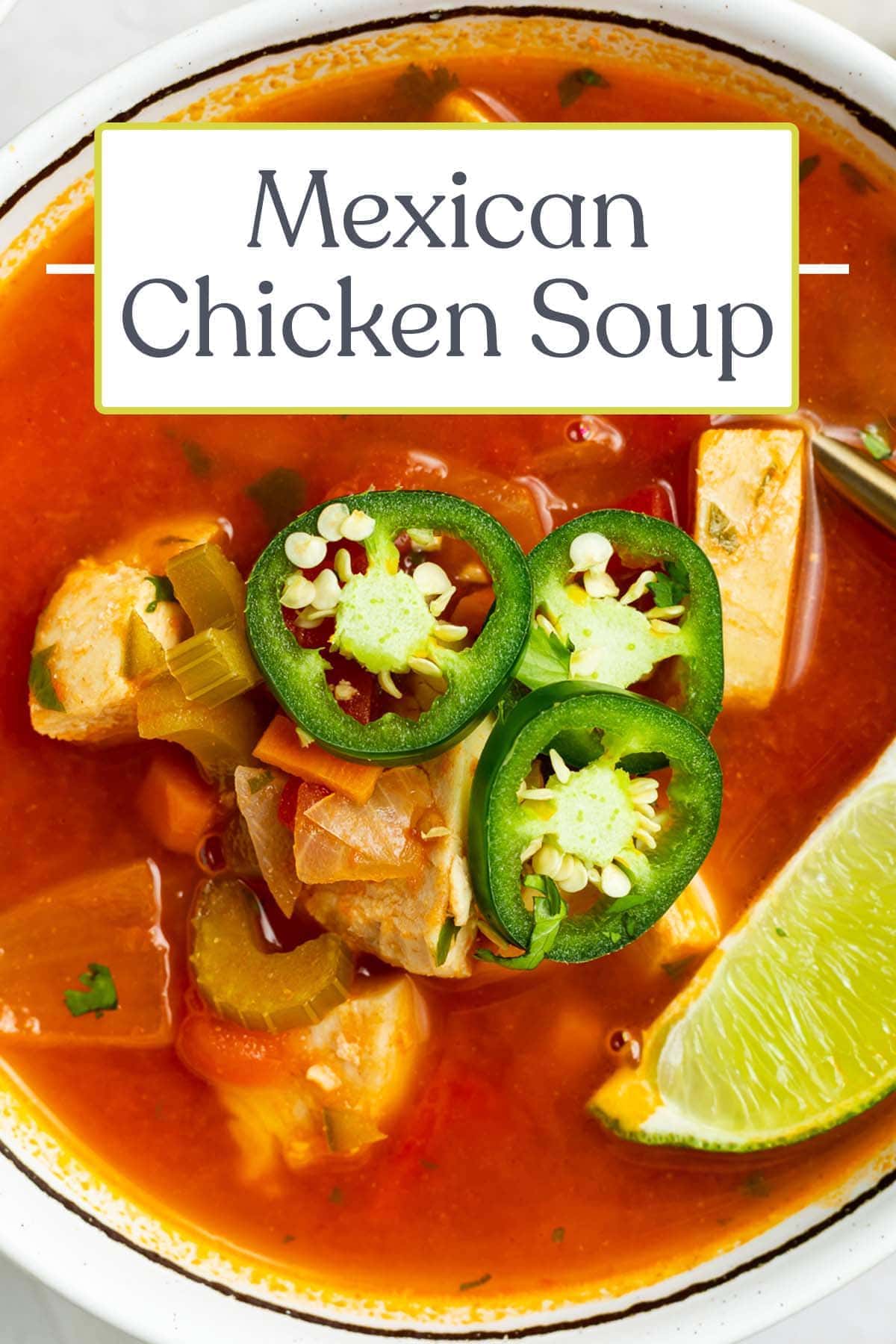 Mexican Chicken Soup - 40 Aprons