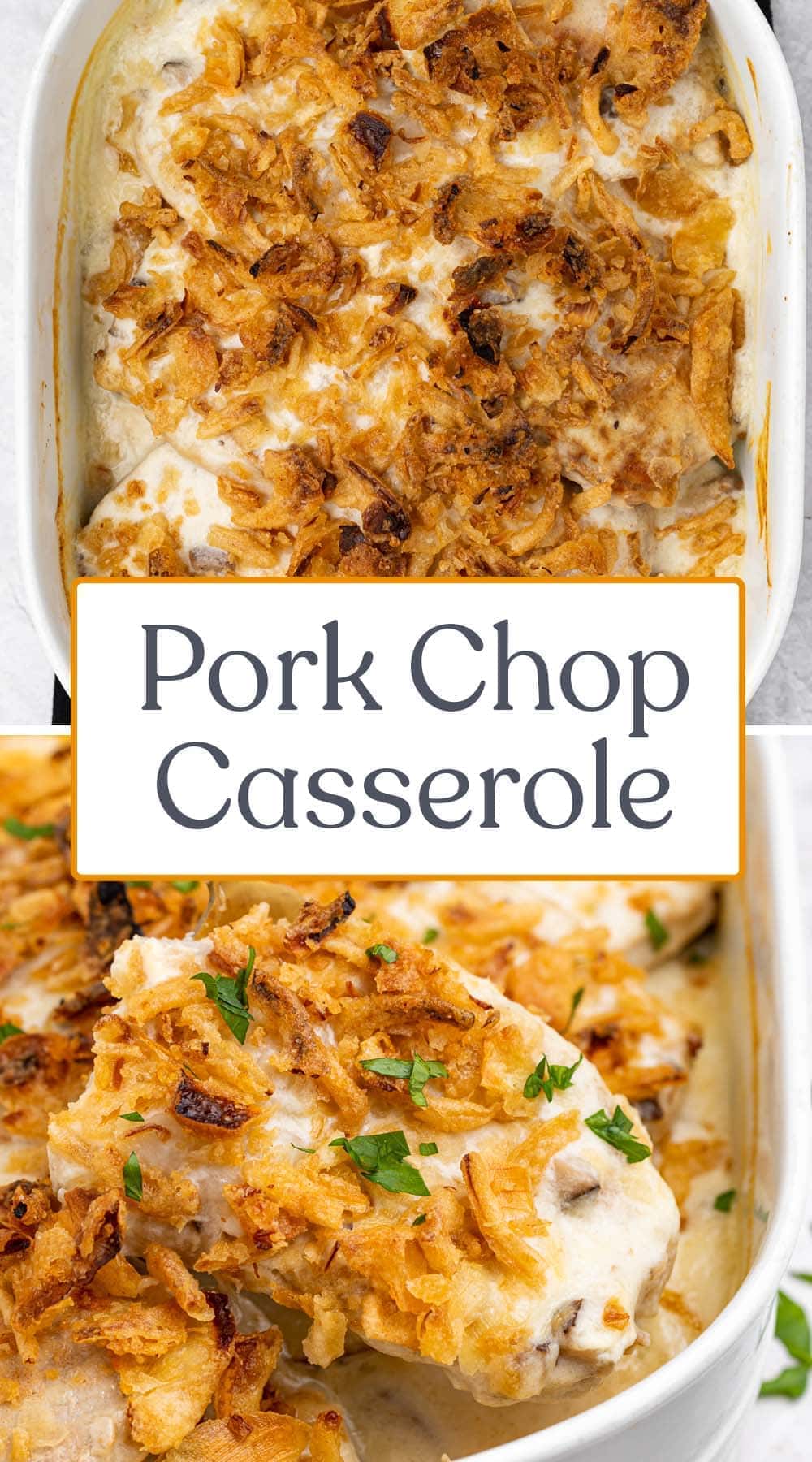 Pork Chop Casserole - 40 Aprons
