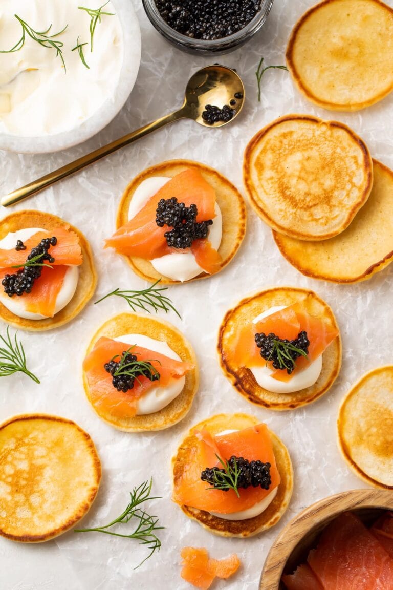 Cocktail Blini (For Caviar and More!)