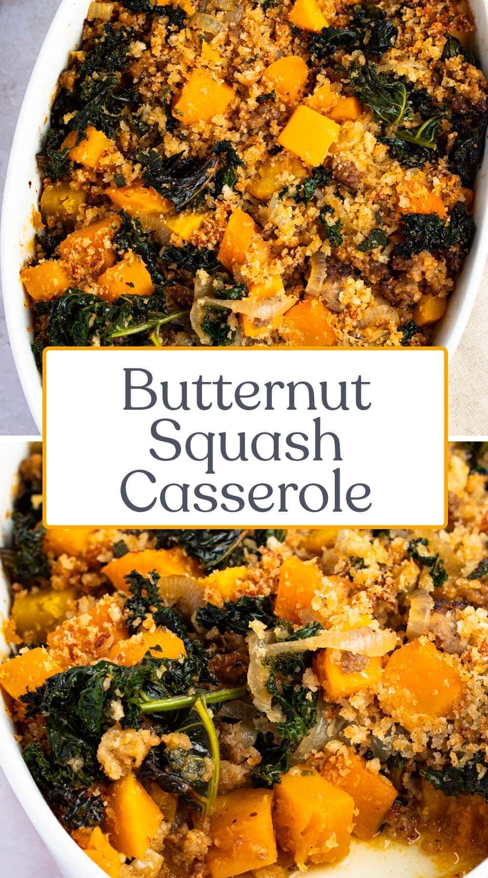 Butternut Squash Casserole With Parmesan Breadcrumbs 40 Aprons