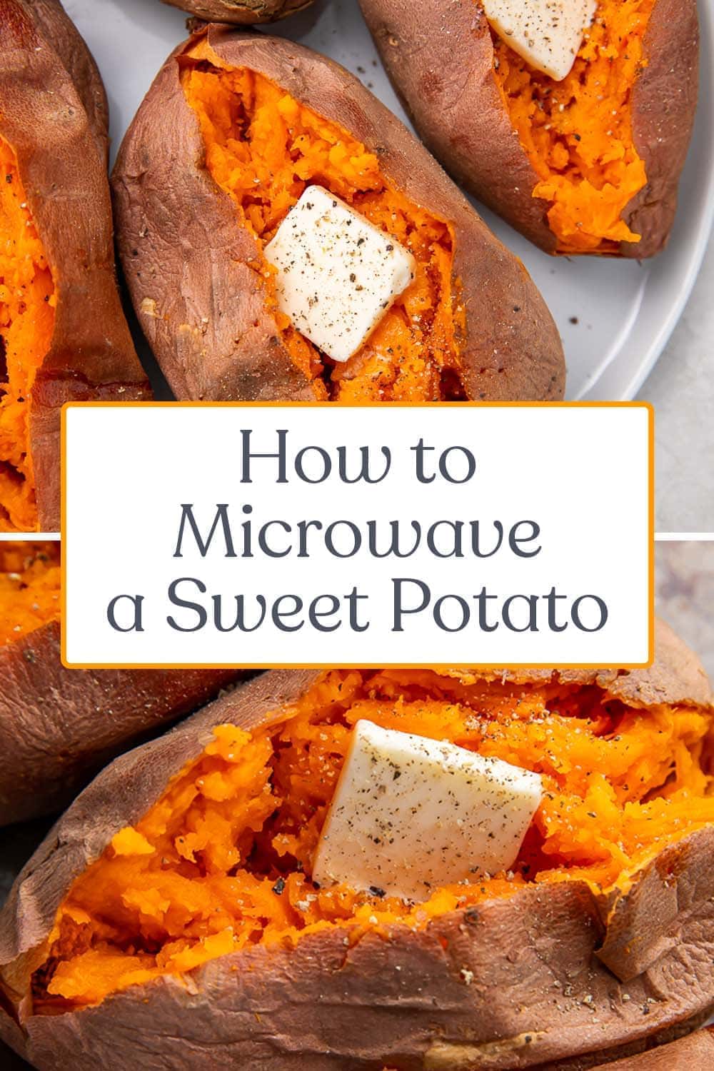 How To Microwave a Sweet Potato (Under 10 Minutes) - 40 Aprons