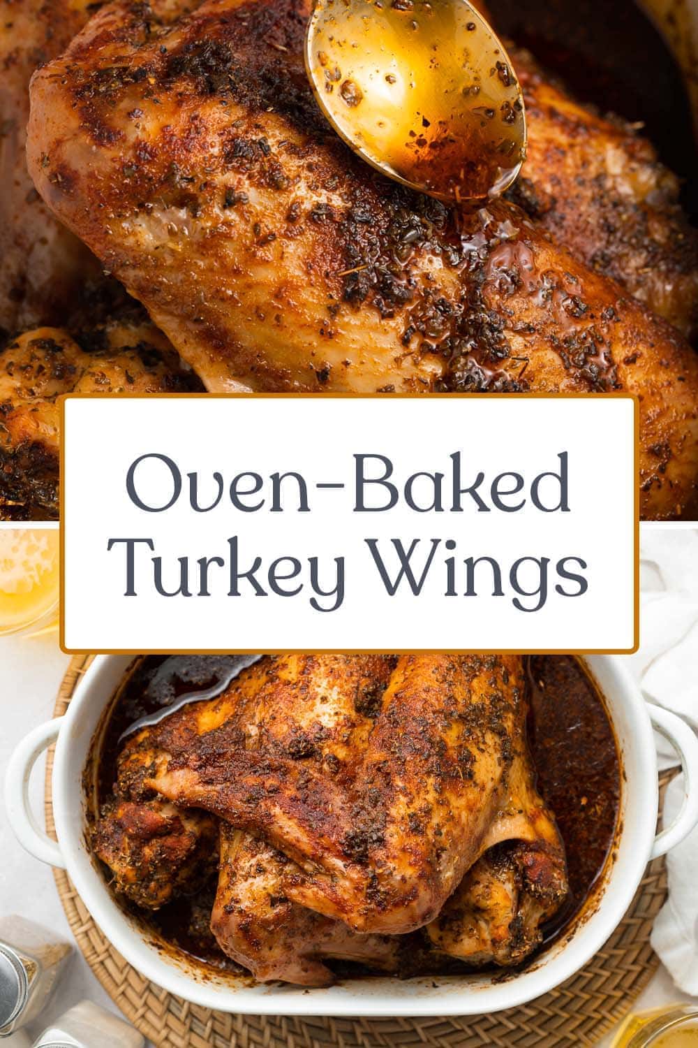 The BEST Baked Turkey Wings - 40 Aprons