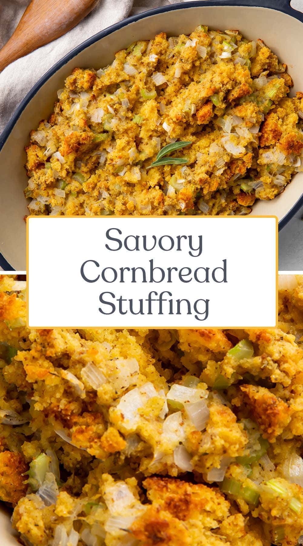 Savory Southern Cornbread Stuffing - 40 Aprons