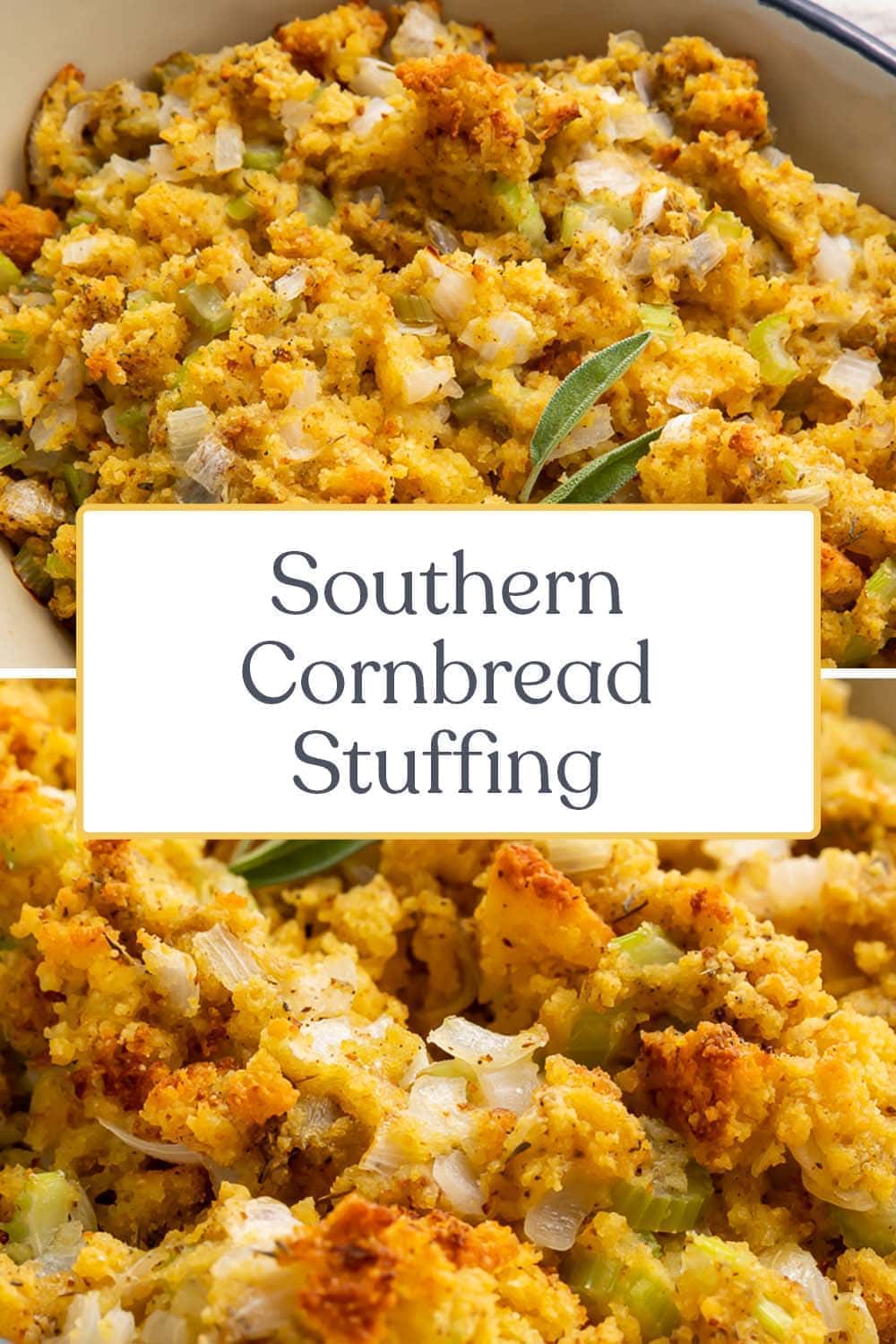 Savory Southern Cornbread Stuffing - 40 Aprons