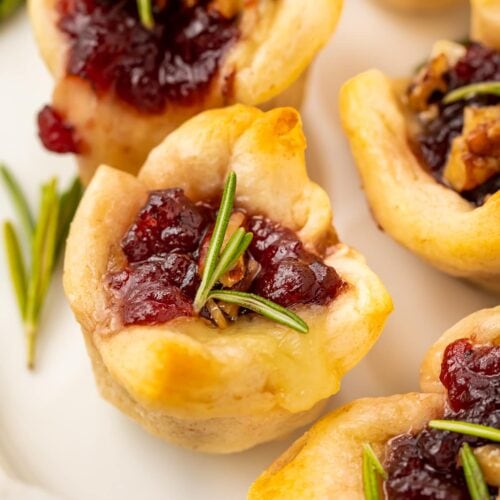 The Best Ever Cranberry Brie Bites - 40 Aprons
