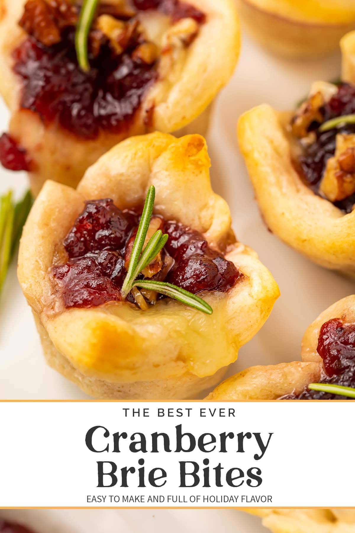 The Best Ever Cranberry Brie Bites - 40 Aprons