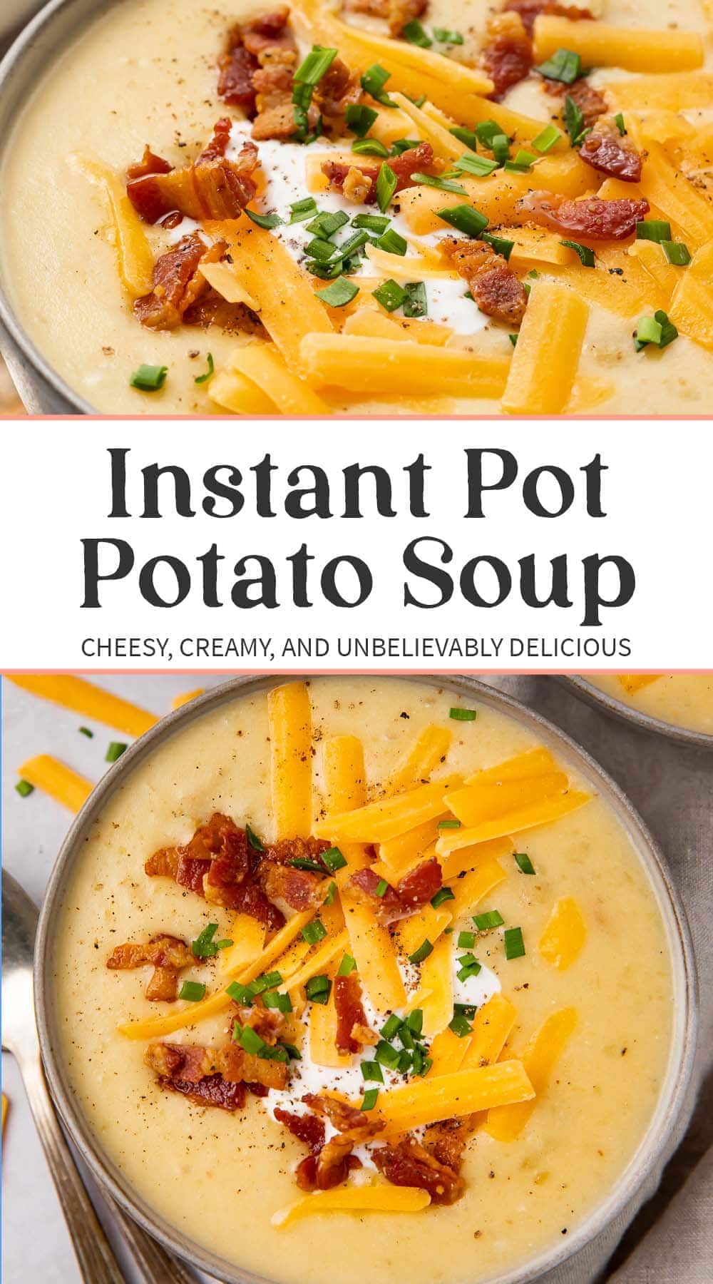 Instant Pot Potato Soup - 40 Aprons
