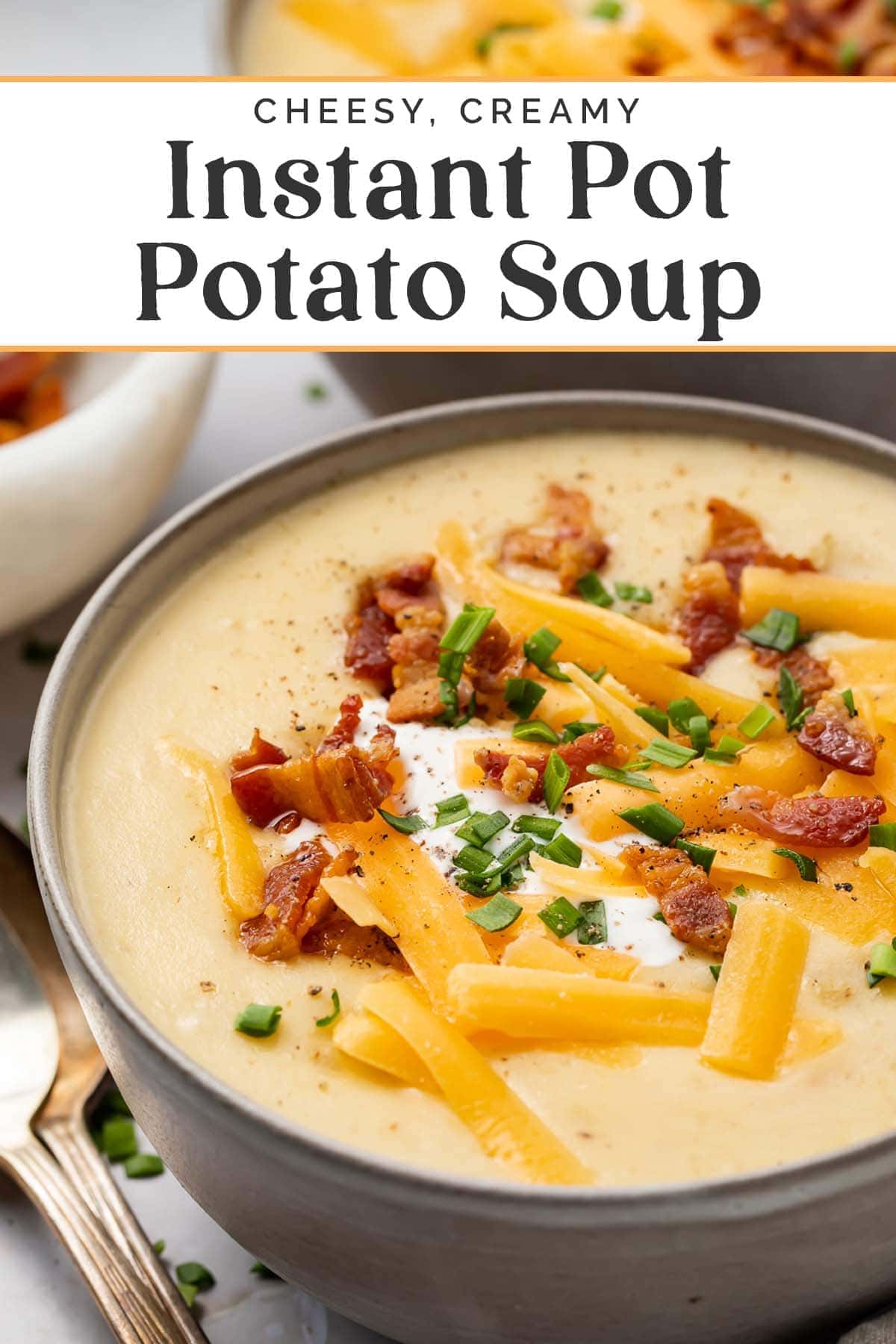 Instant Pot Potato Soup - 40 Aprons