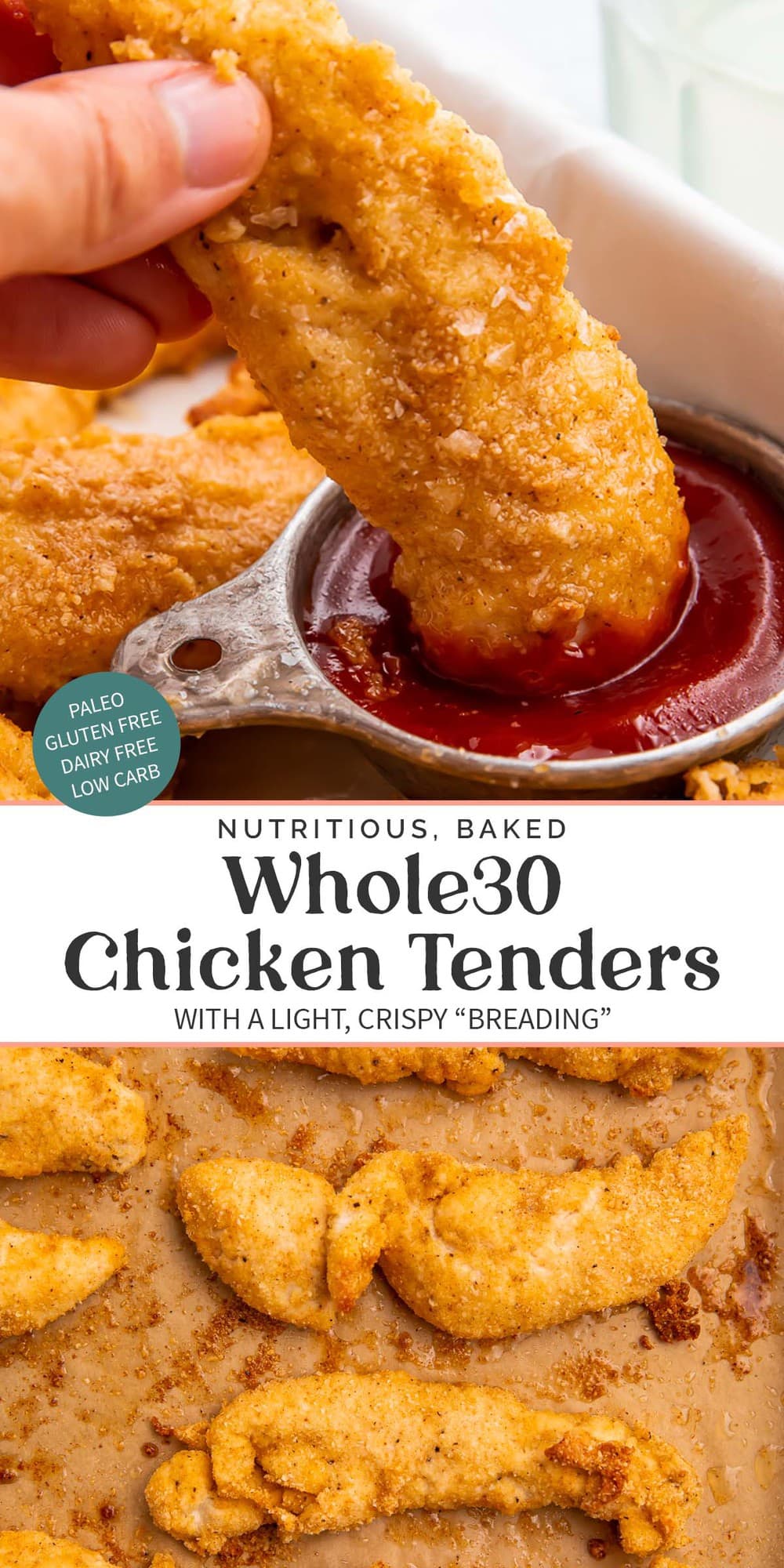 Whole30 Chicken Tenders Paleo Low Carb Gluten Free 40 Aprons 1262