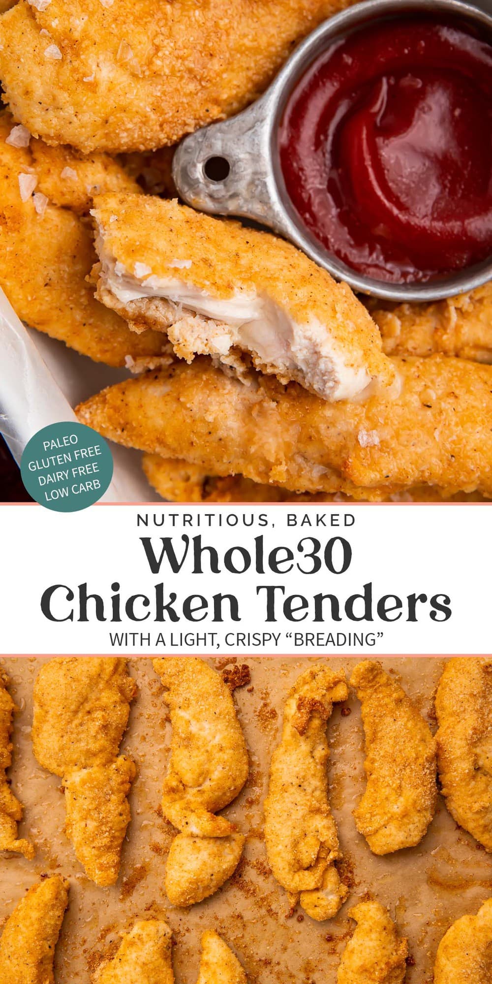 Whole30 Chicken Tenders Paleo Low Carb Gluten Free 40 Aprons 8125