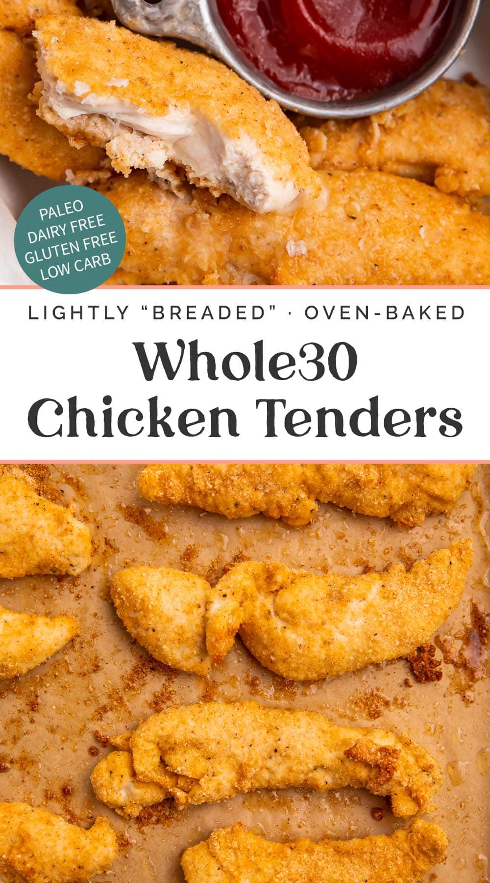 Whole30 Chicken Tenders Paleo Low Carb Gluten Free 40 Aprons 9318