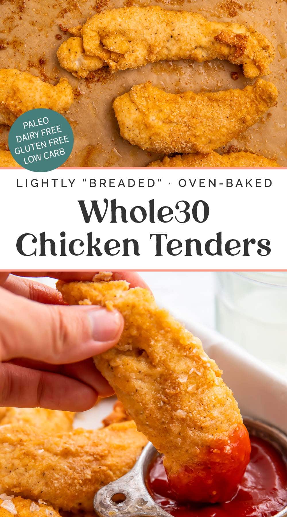 Whole30 Chicken Tenders Paleo Low Carb Gluten Free 40 Aprons 3852