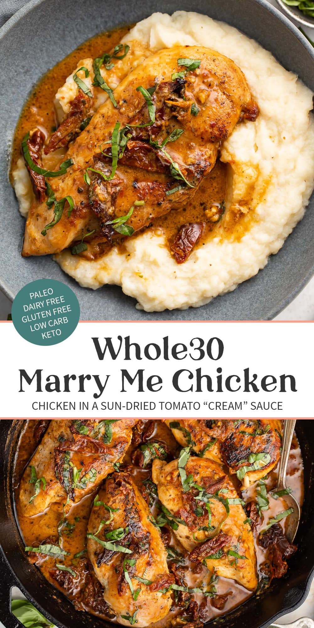 Whole30 Marry Me Chicken (Paleo, Dairy Free) - 40 Aprons