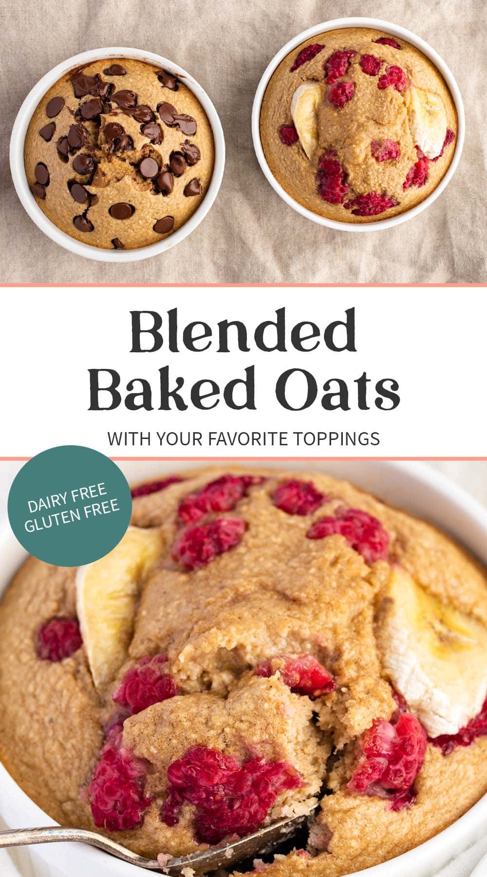 Easy Blended Baked Oats (Viral TikTok Recipe) - 40 Aprons