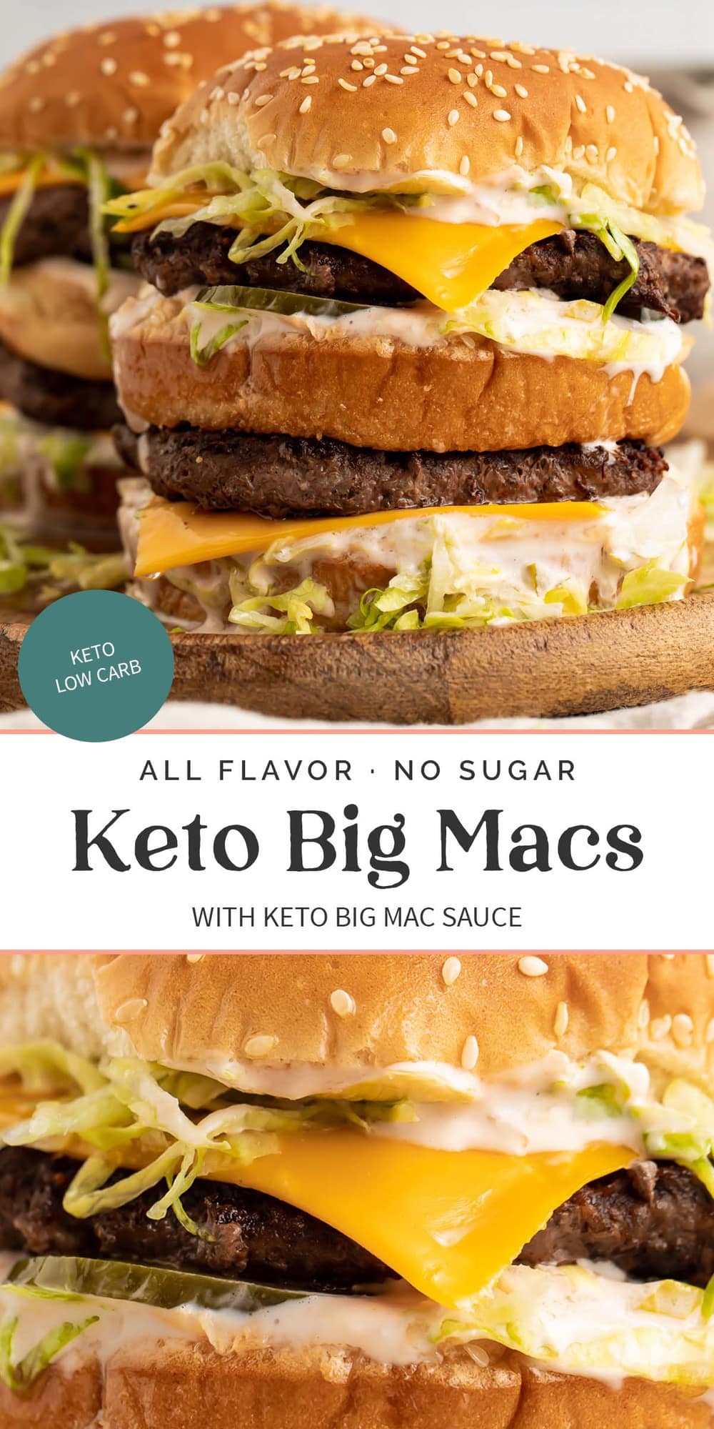 Keto Big Mac Recipe - 40 Aprons