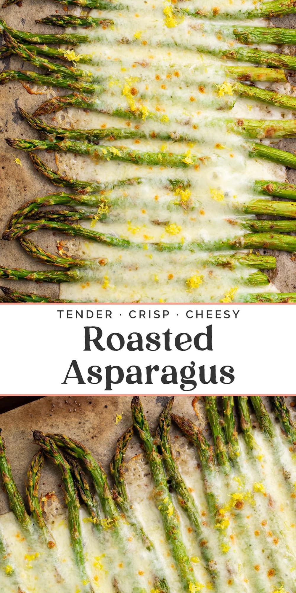 Cheesy Roasted Asparagus - 40 Aprons