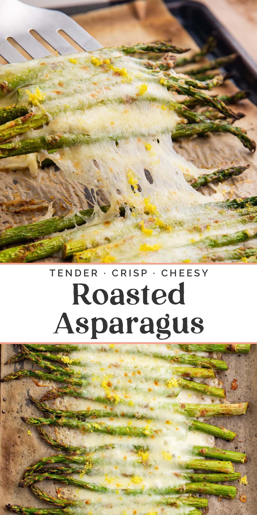 Cheesy Roasted Asparagus - 40 Aprons