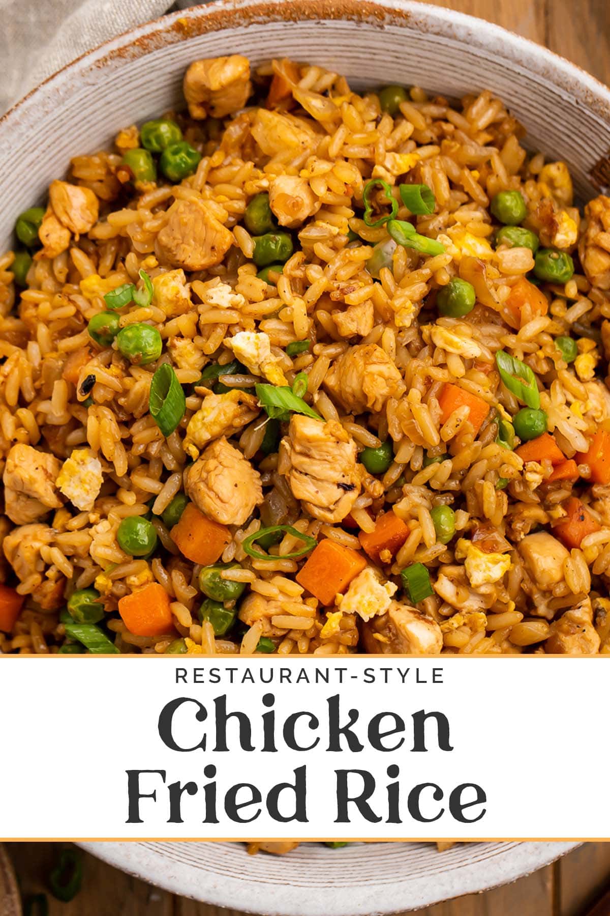 Restaurant-Style Chicken Fried Rice - 40 Aprons