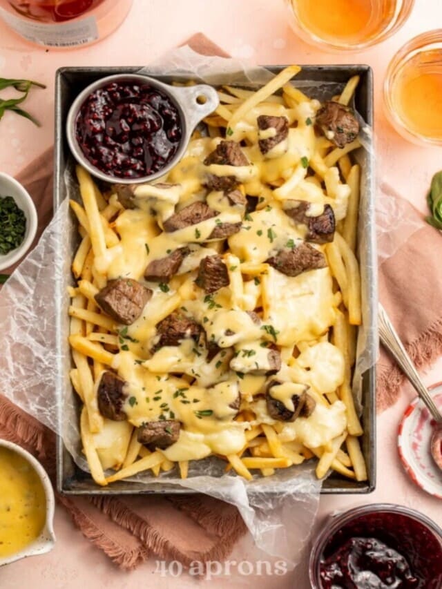Baked Brie And Steak Cheese Fries