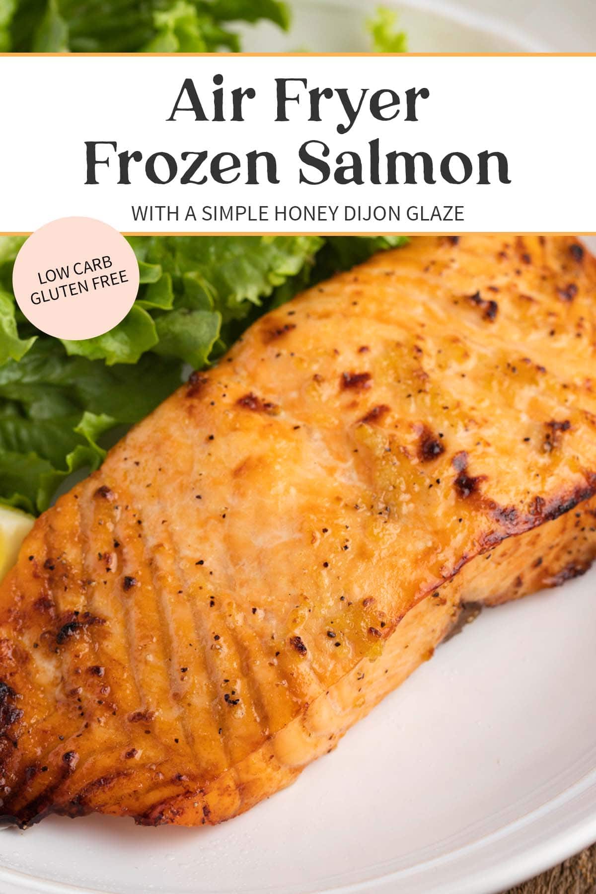 Frozen Salmon in the Air Fryer - 40 Aprons